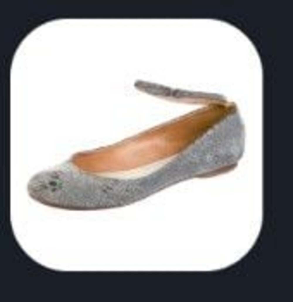 Maison Martin Margiela Snakeskin Ankle Strap Ballet Flats Size 37